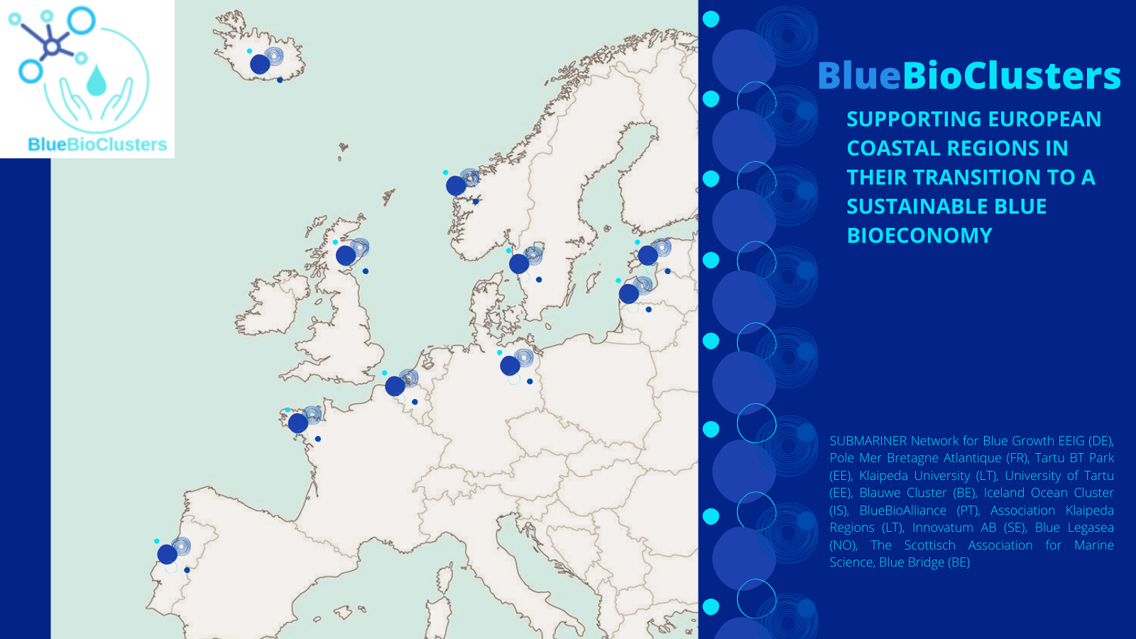 New SUBMARINER project 'BlueBioClusters' to start in August 2022