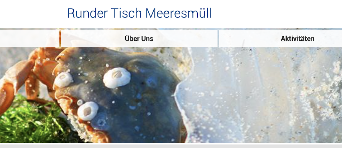 A new information platform of the German Round Table Marine Litter was launched
