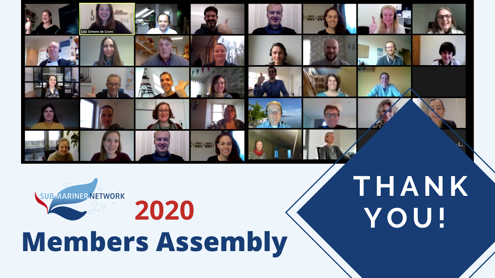 Members Assembly 2020: Thank You! 