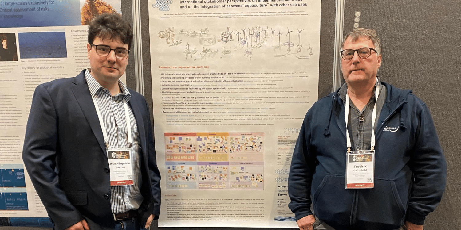 KTH's attendance at the International Seaweed Symposium 2023