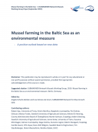 SUBMARINER Policy Paper #1: Mussel farming in the Baltic Sea as an environmental measure