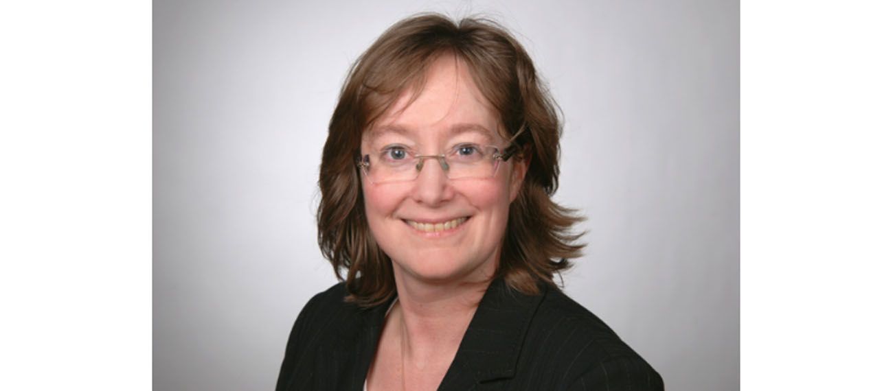 a woman with glasses